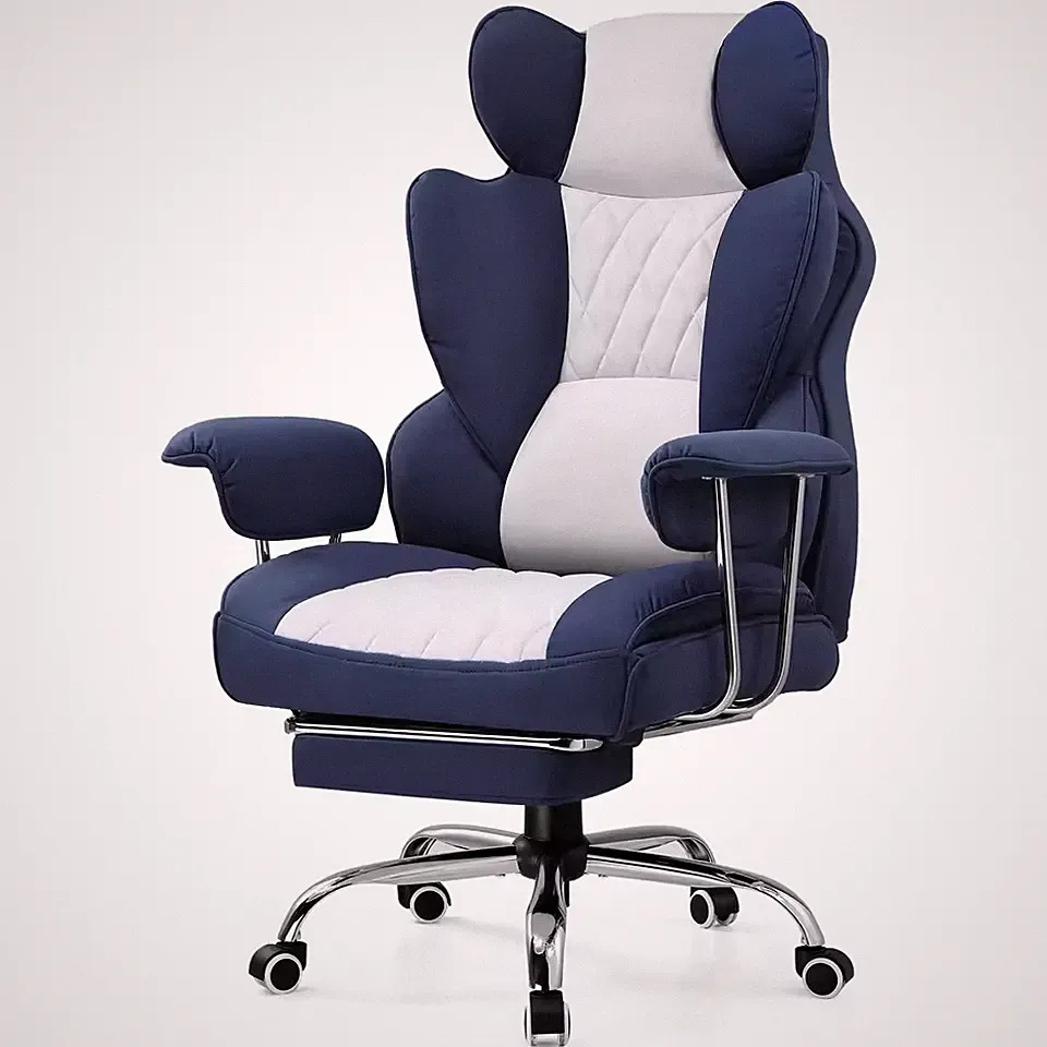 Big & Tall Gaming Chair COMHOMA Ergonomic Fabric Desk Chair Reclining 135°
