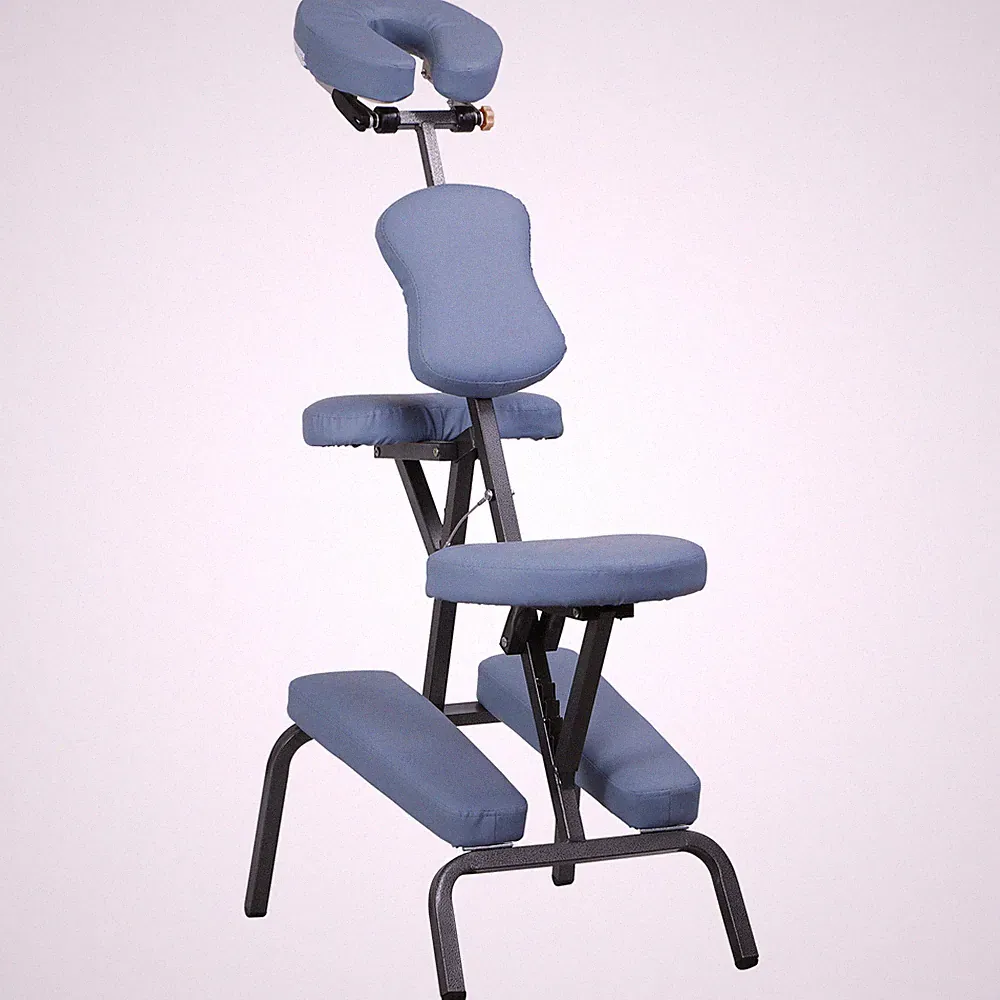 Massage Chair Pad Portable Folding Travel Tattoo Spa Salon PU Leather