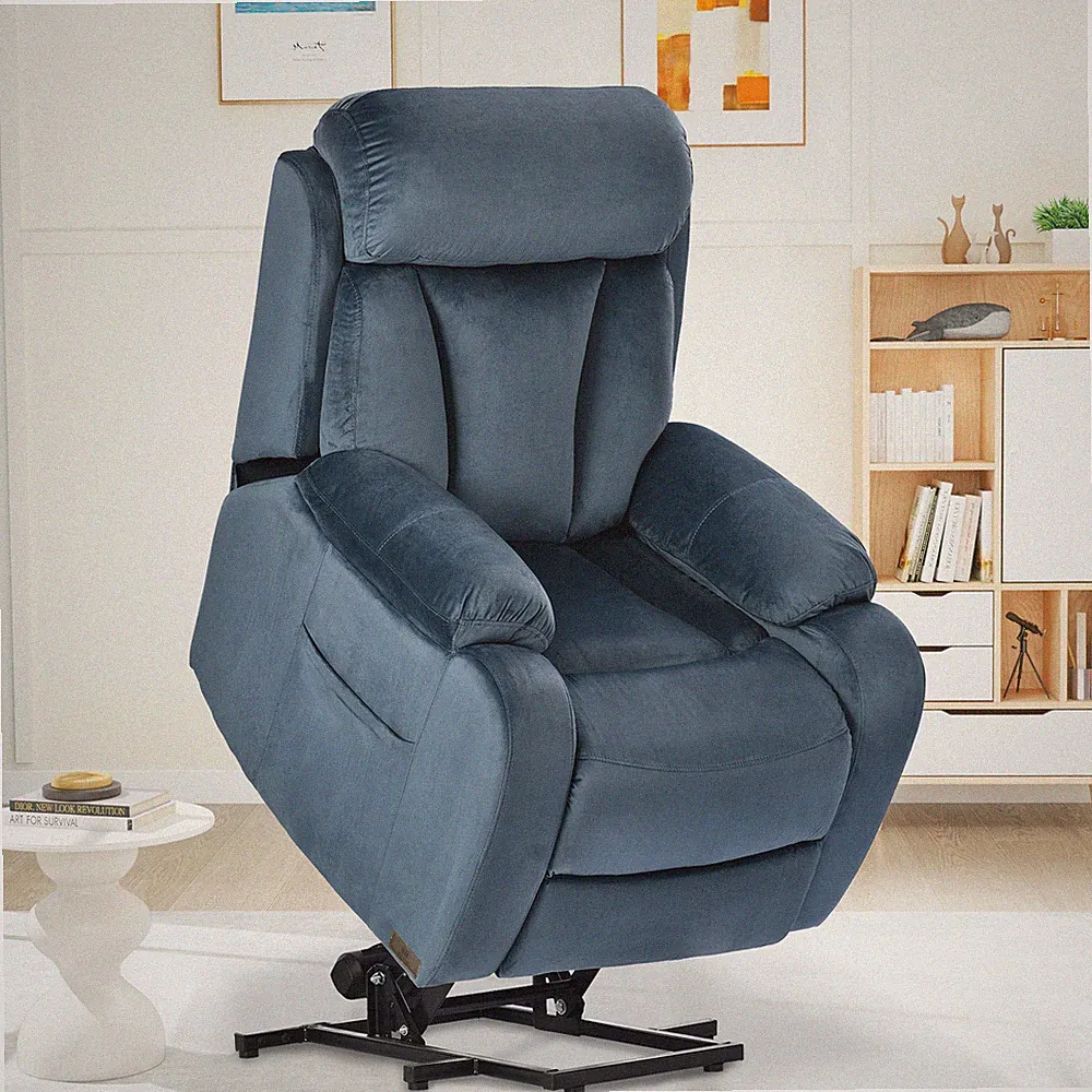 Power Lift Chair Recliner for Elderly w/Remote Control,Electric Reclining Sofa,F