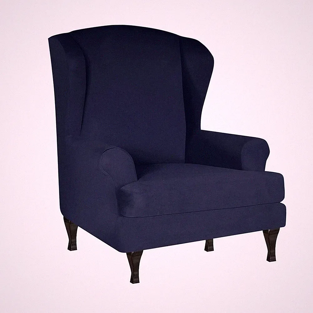 Stretch Wingback Slipcover Recliner Wing Back Arm Chair Sofa Cover Protector