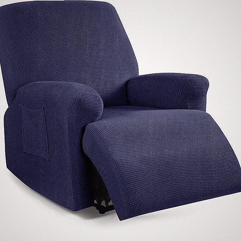 WaterProof 4 Piece Stretch Recliner Covers Living Room Recliner Chair Slipcovers